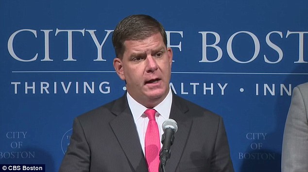 Won't sign Earlier Monday Boston Mayor Marty Walsh announced he would not be pressured into signing the host city contract that puts the city on the hook for any cost overruns