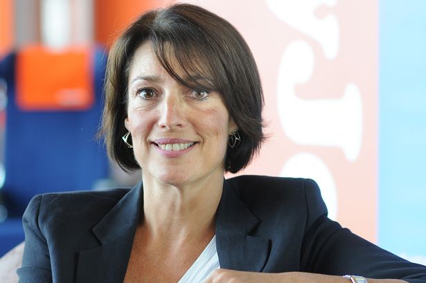 Carolyn McCall easy Jet chief executive predicts a better profit performance for the full year