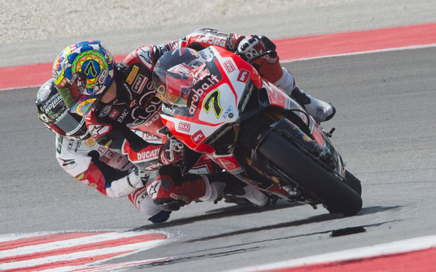 Chaz Davies  world superbike championship 2015