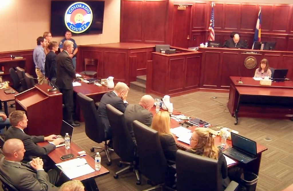 Jury deliberates for a second day in trial of Colorado theatre shooter James