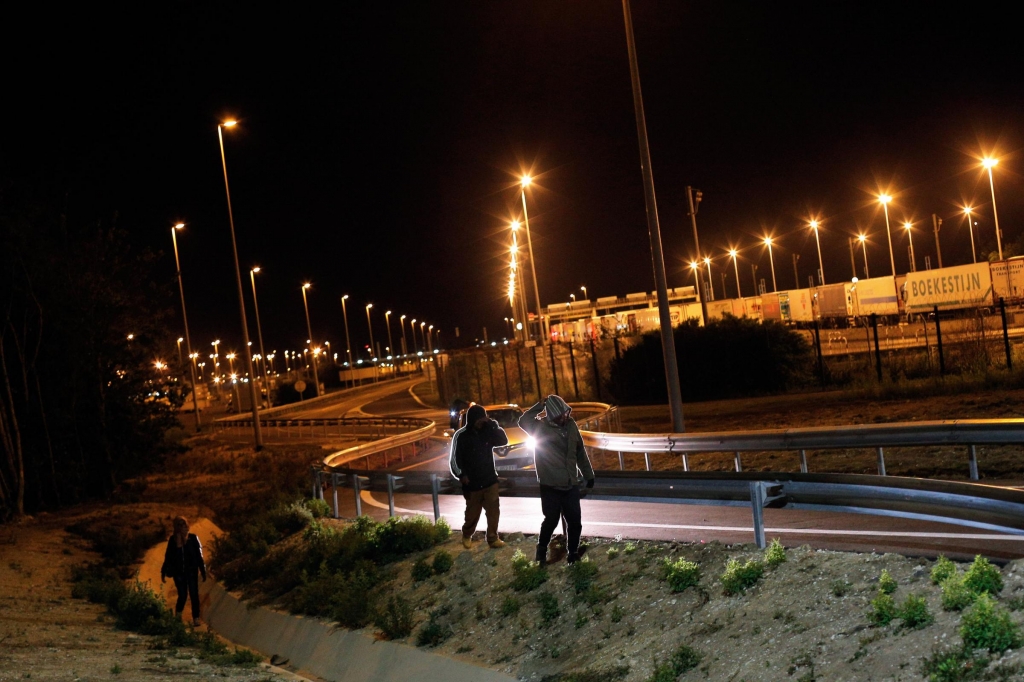 Each night up to 2,000 migrants try to use the Channel Tunnel to get to Britain