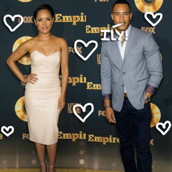 'Empire' co-stars Grace Gealey, Trai Byers engaged? | Business Standard News