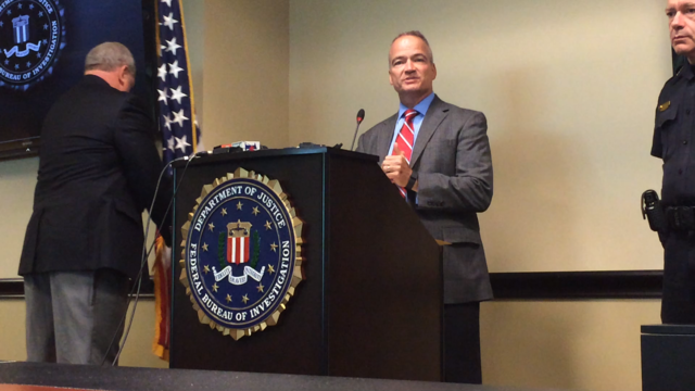 FBI holds press conference on West Knoxville bank robbery  kidnapping                       Hayes Hickman  News Sentinel