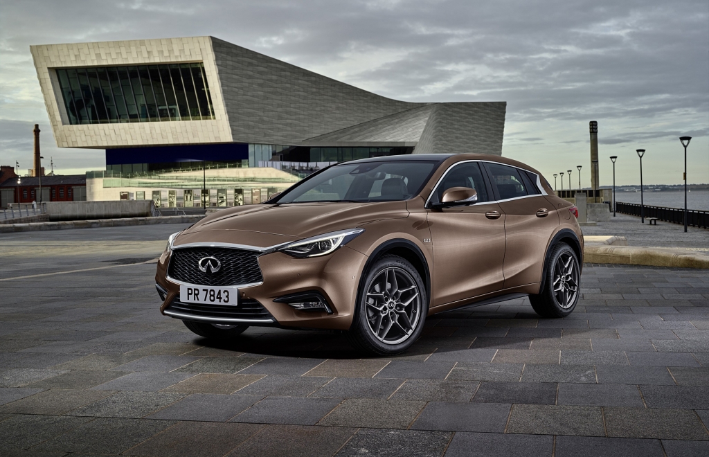 Infiniti's production-ready Q30 hatchback