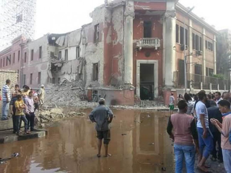 One person killed in Cairo blast near Italian consulate