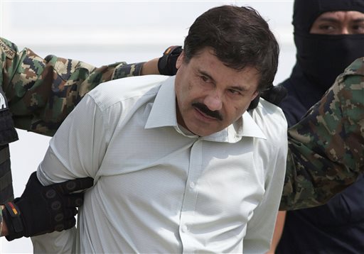 Joaquin'El Chapo Guzman head of Mexicos Sinaloa Cartel