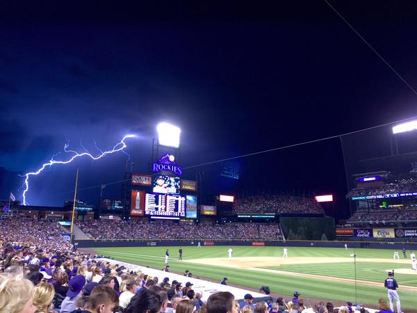 Lightning captured by Sam Ng