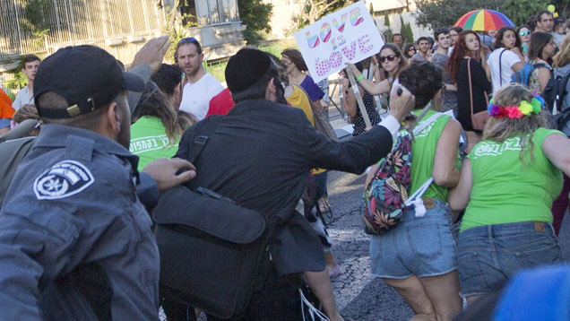 'A Despicable Hate Crime: Six Stabbed at Jerusalem Gay Pride Parade