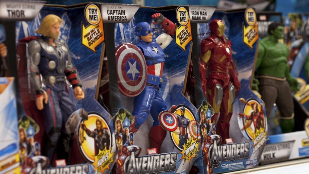 Marvel sales helped push Hasbro to revenue growth and better than expected profits