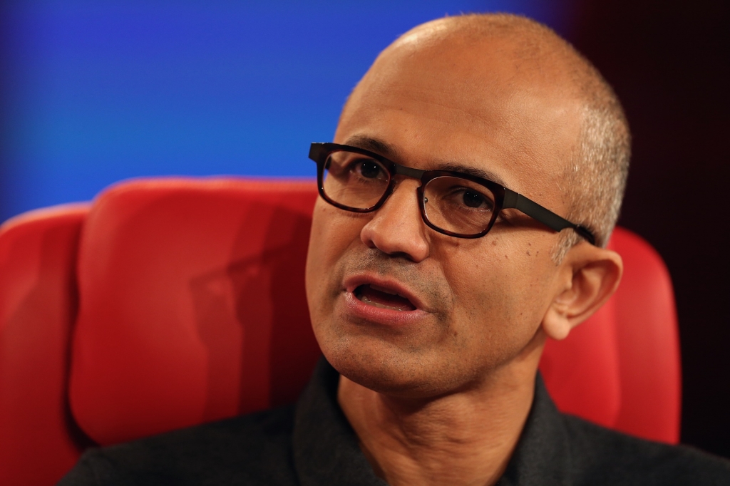 Satya Nadella Microsoft Code Conference