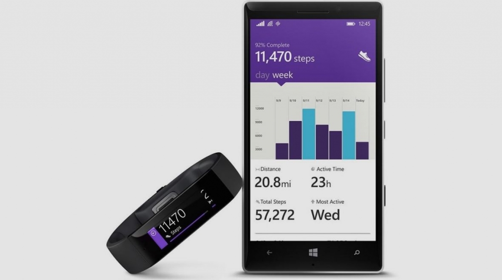 Fitness trackers for Windows Phone