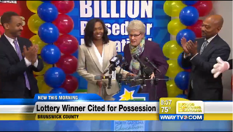 Lottery winner cited for drug possession | News - WCTI NewsChannel 12