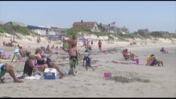 Victim of mystery explosion upset New England beach has reopened