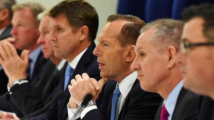 Abbott, premiers in terrorism talks - Yahoo7 Finance Australia