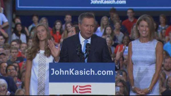 Ohio Gov. John Kasich becomes 16th candidate in the GOP presidential primary