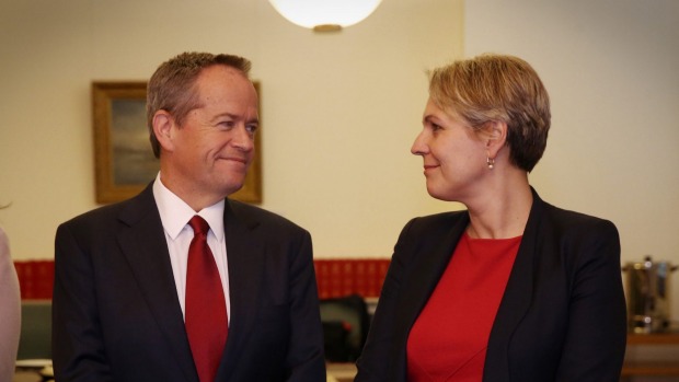 Opposition Leader Bill Shorten and Deputy Opposition Leader Tanya Plibersek