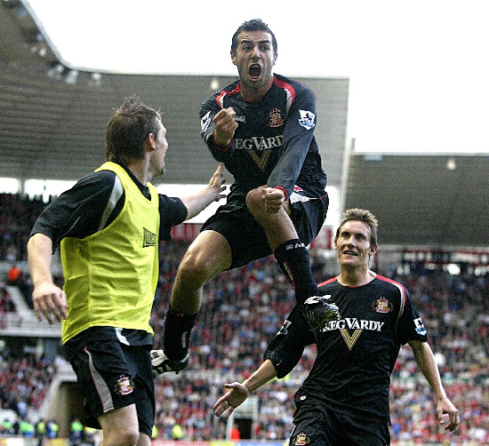 POPULAR Julio Arca was a fans favourite during his time with Sunderland- and would like to manage the club in the future