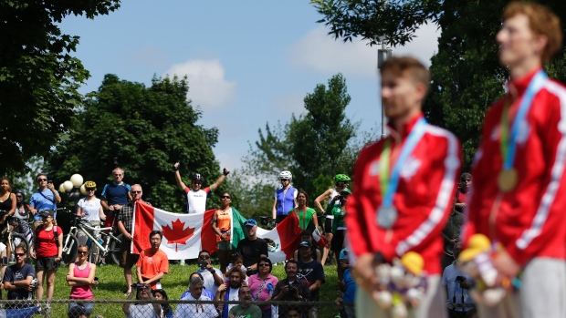 Organizers say the Pan Am Games which honoured Canada's Evan Dunfee and Inaki Gomez Sunday have sold more than 300,000 tickets since the opening ceremonies on July 10