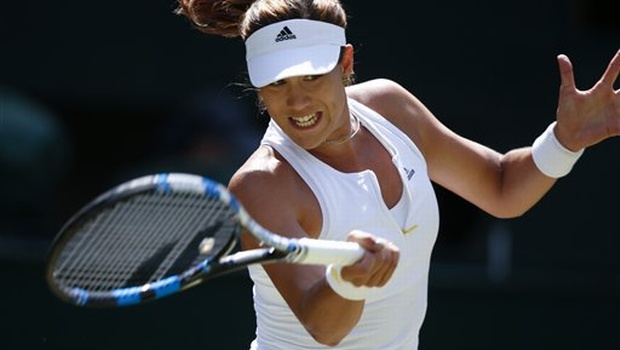 Garbine Muguruza of Spain. |AP