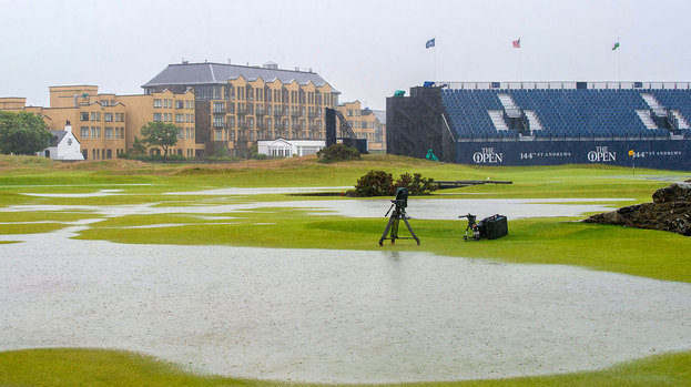 ST Andrews Open Championship rain