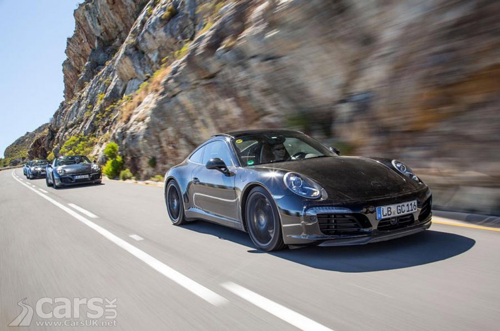 2016 Porsche 911 Facelift revealed in official prototype