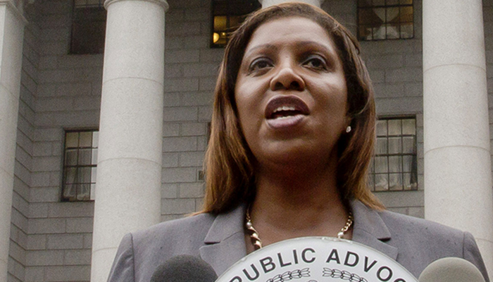 Public Advocate Letitia James.                 Tweet     Share on Facebook     Share on Tumblr     Email->     Print” title=”Public Advocate Letitia James.                 Tweet     Share on Facebook     Share on Tumblr     Email->     Print”/></p>
</p><div class=