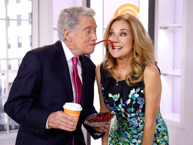 Regis and Kathie Lee are back together again and this time on the Today show.                       Peter Kramer  NBC