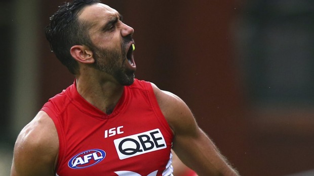 Rested Adam Goodes is sick and tired of the abuse