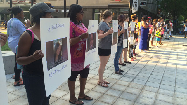 Say her Name protest in Greenville