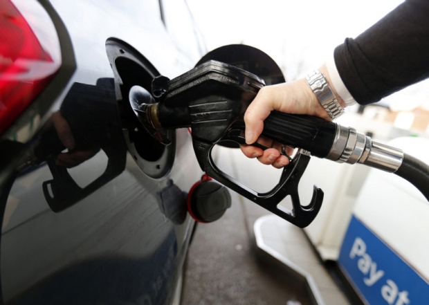 Diesel fuel pumped into a car as British supermarkets have slashed the price of diesel for the second time in a week. PRESS ASSOCIATION