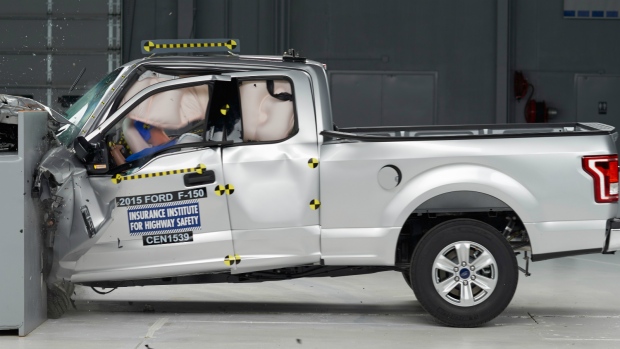 Ford Super Cab crash test