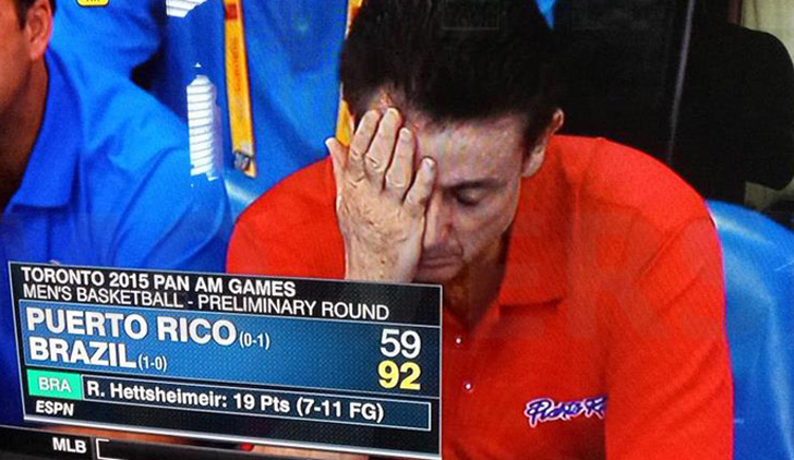 Rick Pitino Had A No Good Very Bad Debut As Puerto Rico Coach On Tuesday