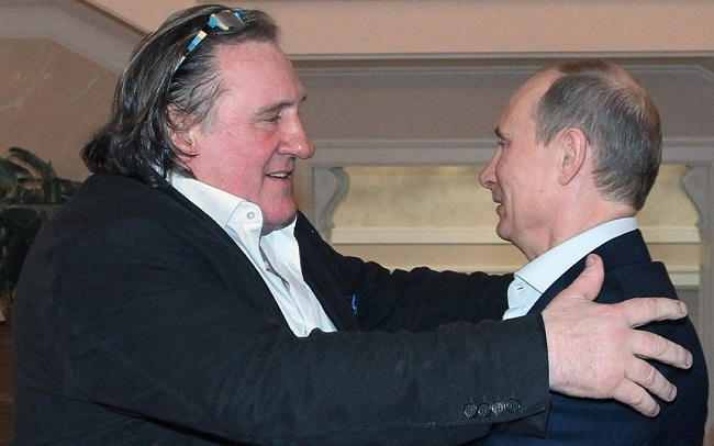 Ukraine blacklists Gerard Depardieu for five years