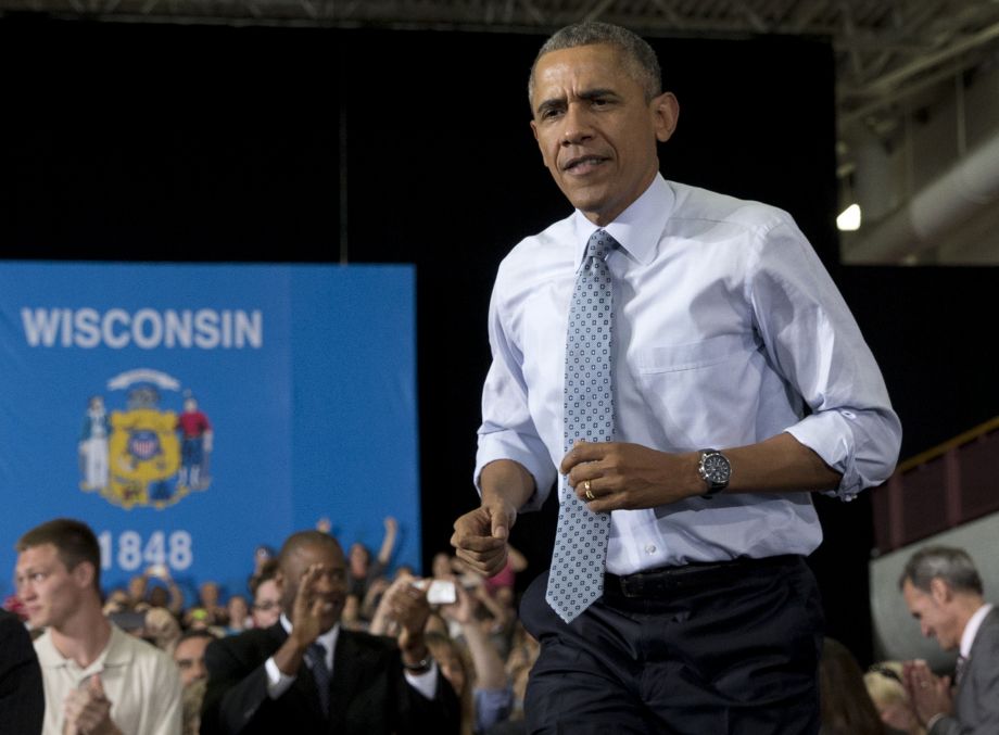 Obama taking his overtime fight to Scott Walker's backyard