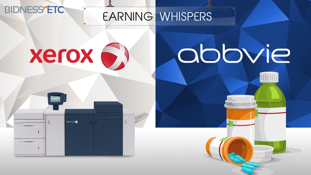 Earnings Whispers Xerox Corp & Abb Vie Inc