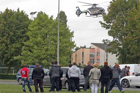 A gunman shot dead four people in a travellers camp in northeastern France on Tuesday