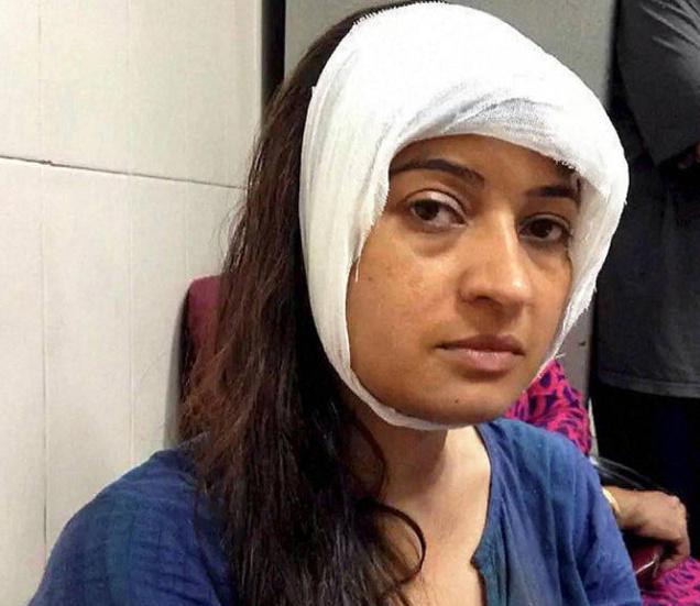 AAP MLA Lamba Attacked During Anti-drug Drive