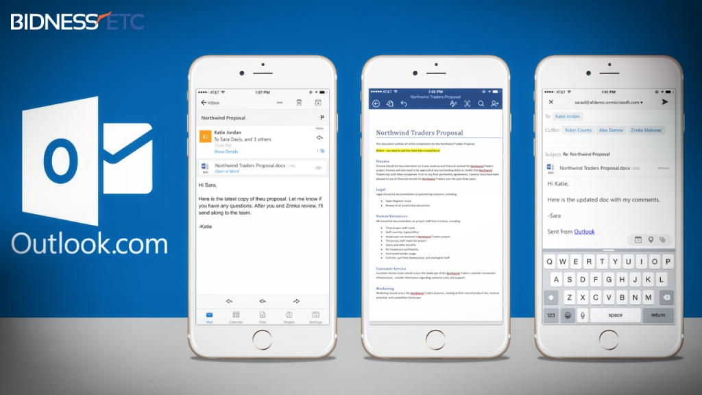 Outlook For iOS Now Better Integrated With MS Office Apps