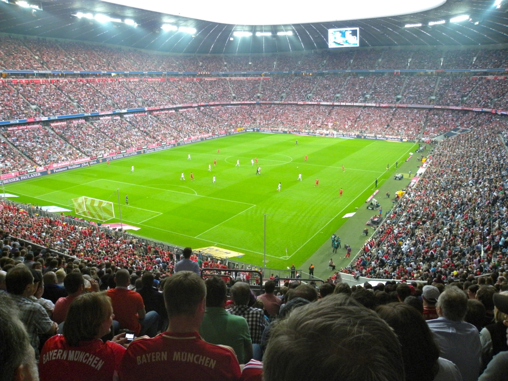 Allianz Arena in Munich Germany