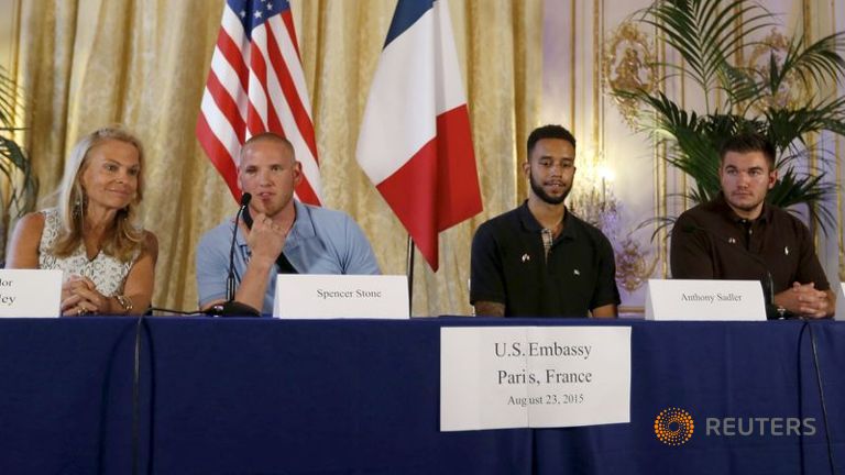 France: 3 Americans tackle gunman on train