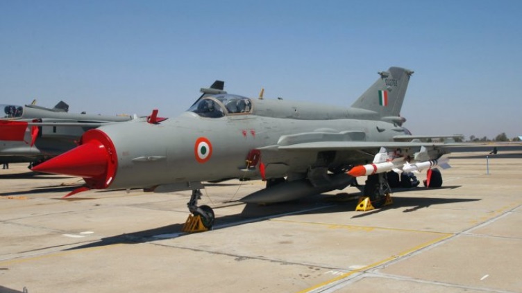 MiG-21 Jet Crashes In Jammu & Kashmir's Budgam