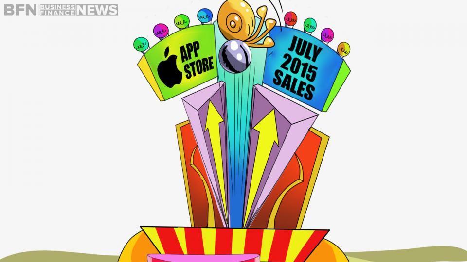 Apple Inc. App Store Smashes Sales Records In July