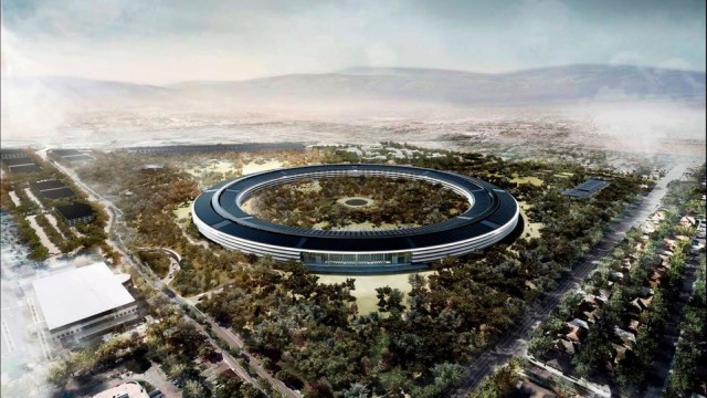 Apple bought enough land to build a second spaceship