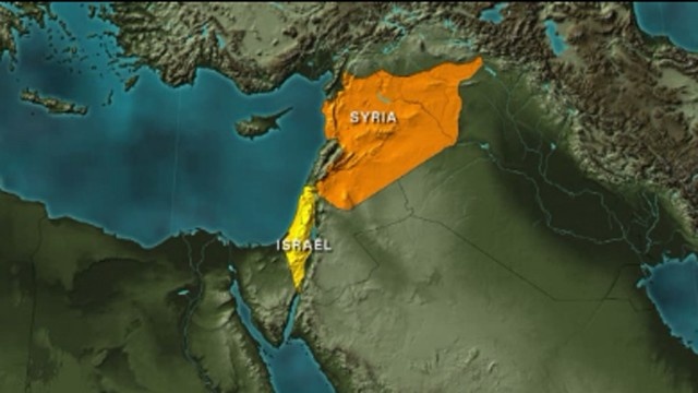 Israel Syria map