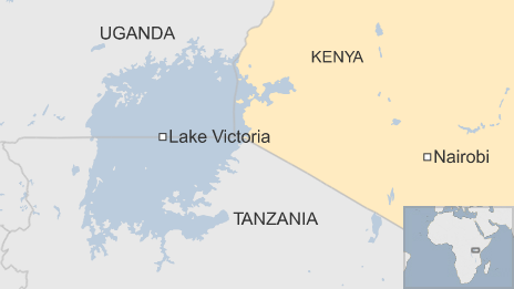 Lake Victoria: Kenya boat capsizes 'after collision'