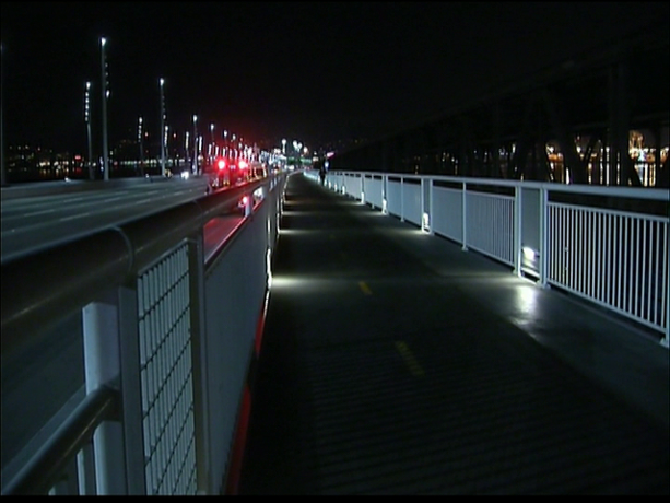 The search continues for a woman who fell from Bay Bridge