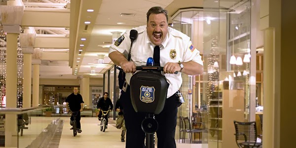 Kevin James as'Paul Blart in Columbia