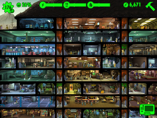 Fallout Shelter iOS screenshot