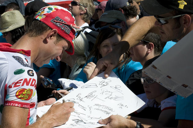 Cannondale-Garmin's Nathan Brown makes a big move on Stage 2