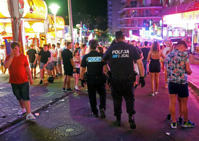 British police to patrol rowdy resorts in Majorca and Ibiza